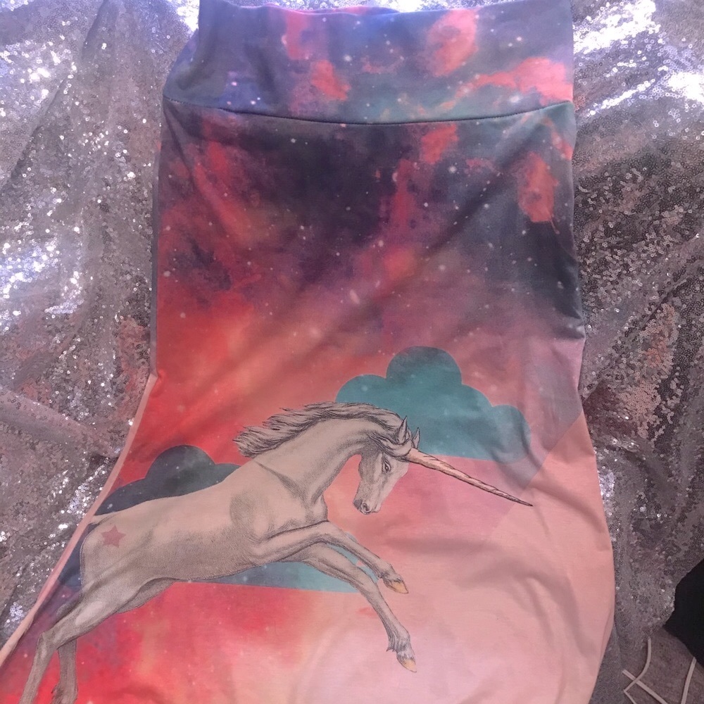 Galaxy Unicorn 🦄 Skirt Size M